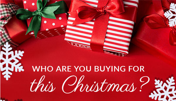 Who are you buying for this Christmas?